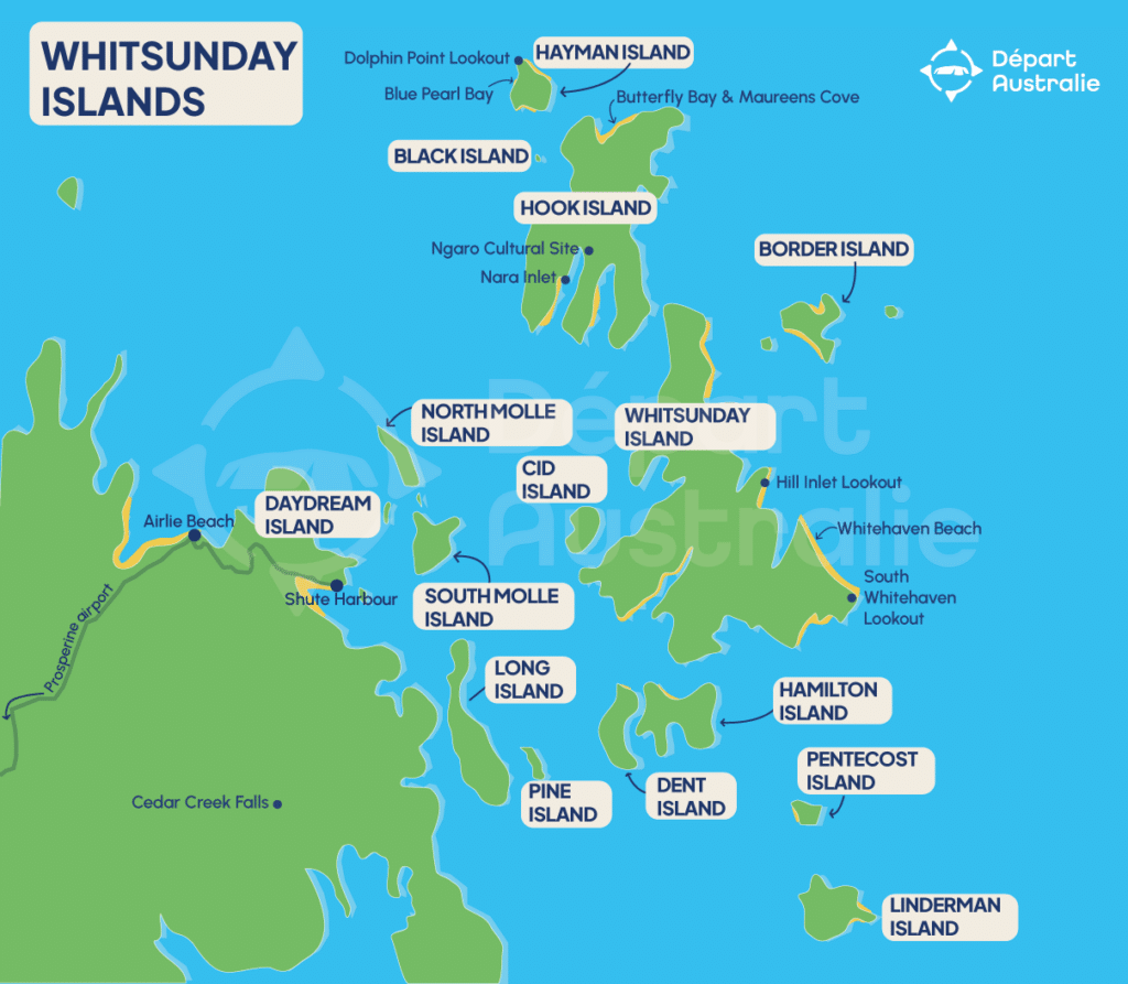 carte des whitsunday