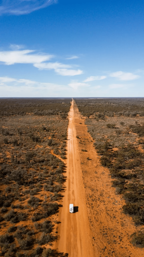 road trip dans le centre rouge australie