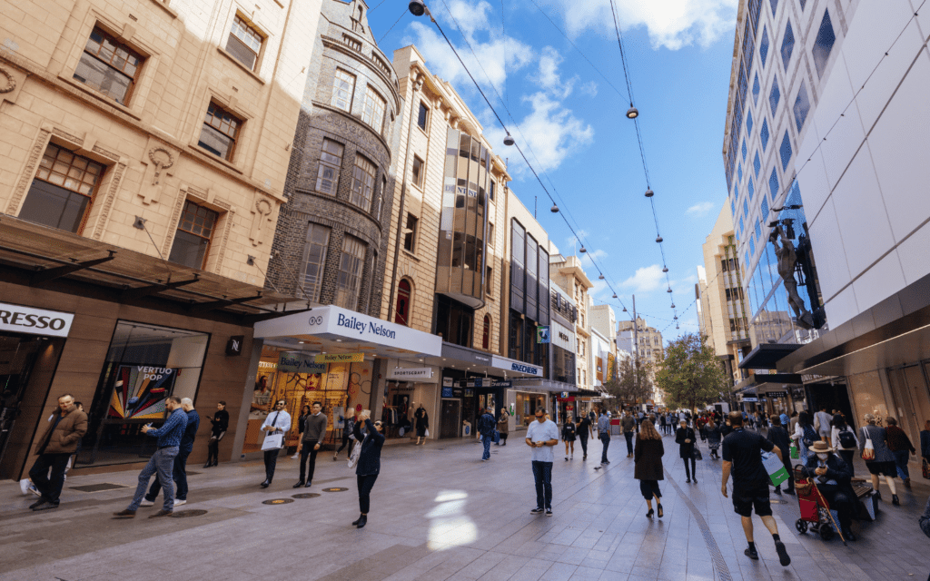 Rundle Mall Adelaide