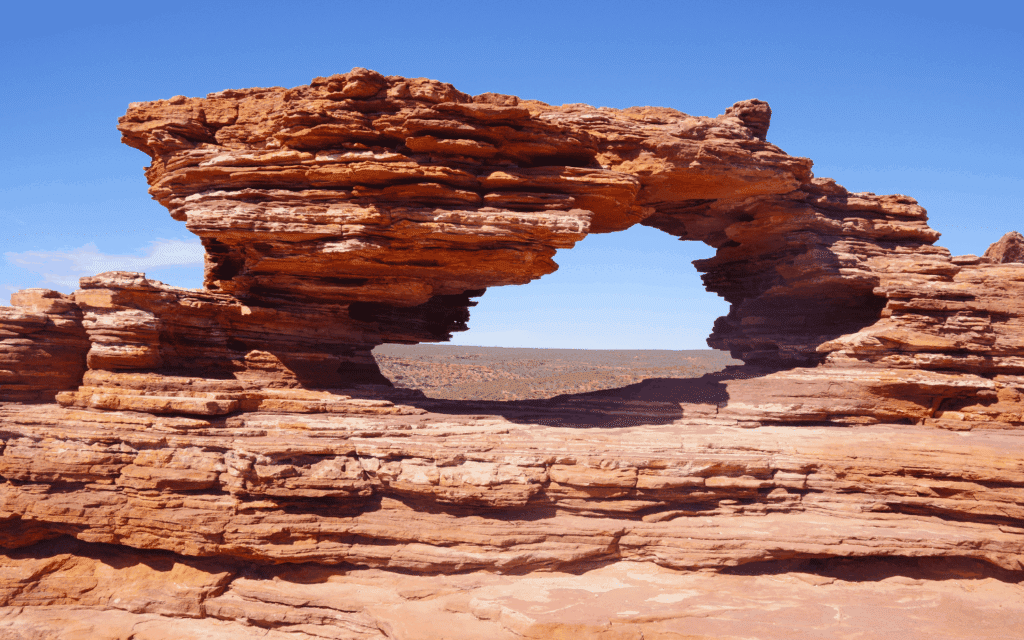 La fameuse nature window de Kalbarri