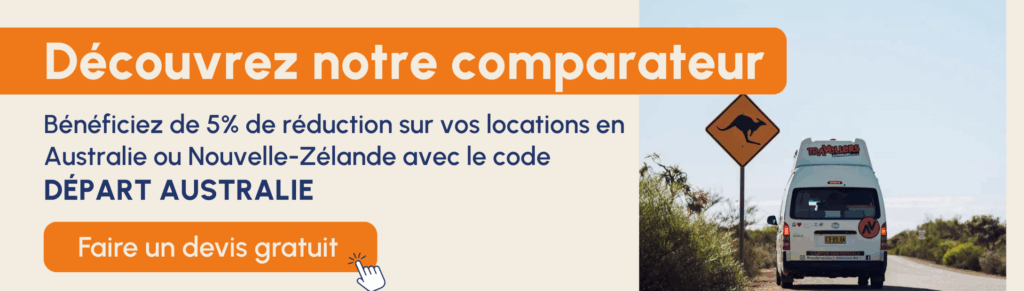 Comparateur location van australie