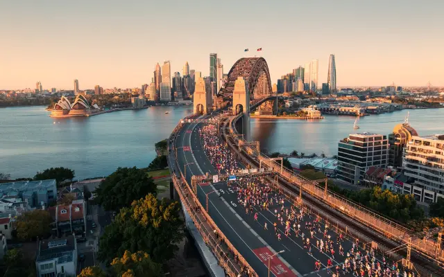 Semi-marathon à Sydney